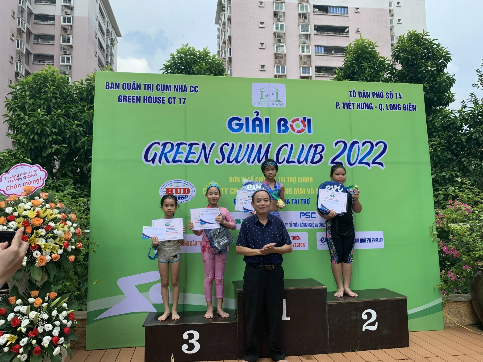 GIẢI BƠI TRUYỀN THỐNG BỂ BƠI GREEN SWIM CLUB 2022