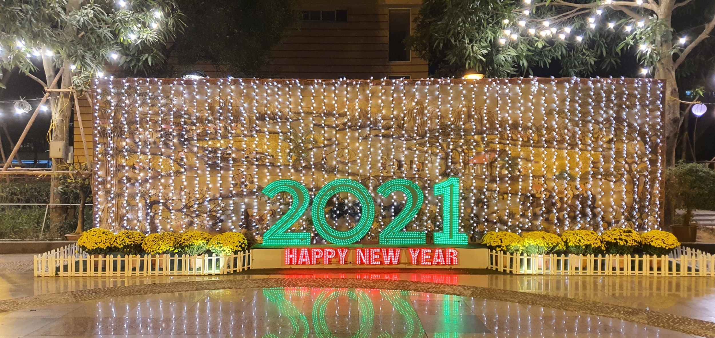 TRANG TRÍ TẾT TÂN SỬU 2021 TẠI DỰ ÁN GREENHOUSE